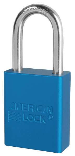 Lockout Padlock, KA, Blue, 1-7/8