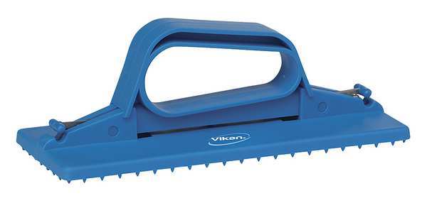 9 in Pad Holder, Blue, Polypropylene