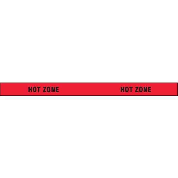 Barricade Tape, Hot Zone, 1000 ft x 3 In