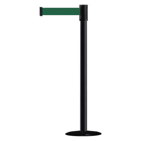 Barrier Post with Belt, Stainless Steel