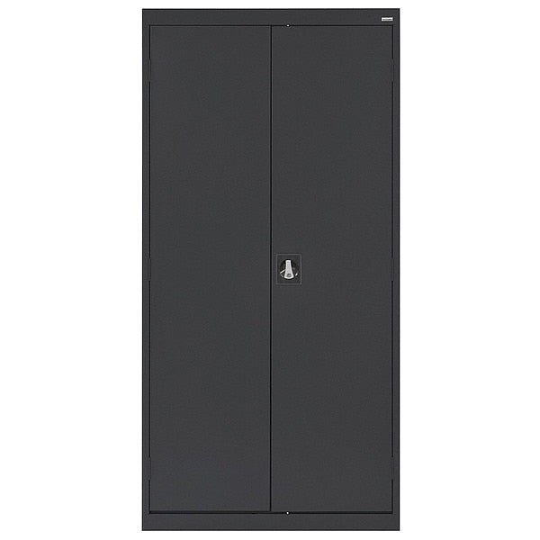 20/22 ga. ga. Steel Storage Cabinet, 36 in W, 72 in H, Stationary