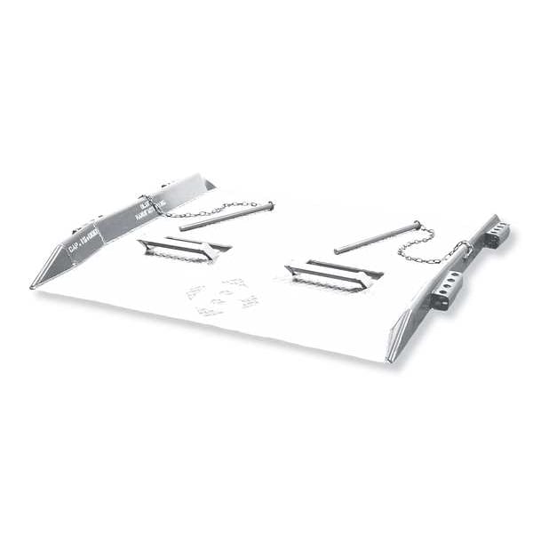 Dockboard, Steel, 20,000 lb, 60 x 60 In
