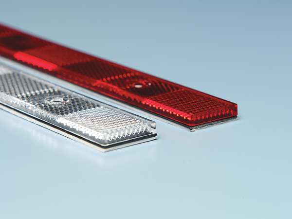 Reflector, Rectangular, Clear, 12\u0022 L