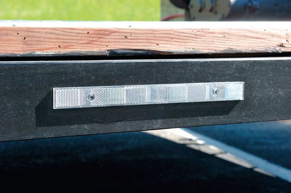 Reflector, Rectangular, Clear, 12\u0022 L