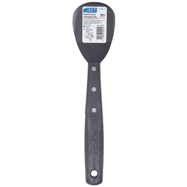 Mower deck scraper, 8