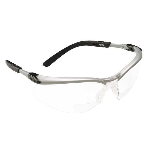 Reading Glasses, +2.0, Gray, Polycarbonate