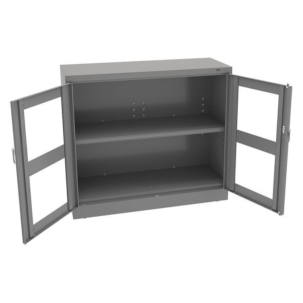 20/22 ga. ga. Steel Storage Cabinet, 48 in W, 42 in H, Stationary