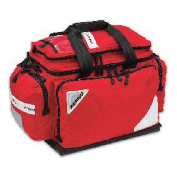 Professional Trauma Bag, Dupont Cordura, Red, 14 in Height