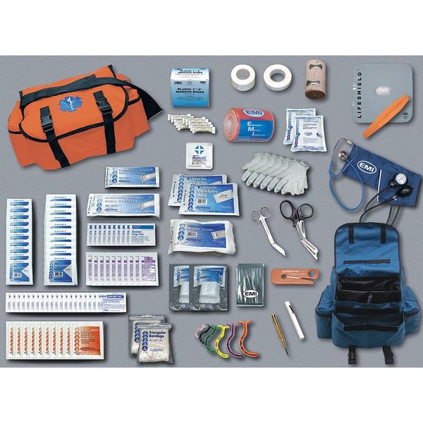 Bulk Pro Response Trauma Kit, Hook-and-Loop