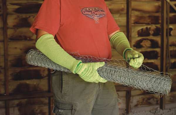 Cut Resistant Sleeve, 14 In. L, Kevlar(R)