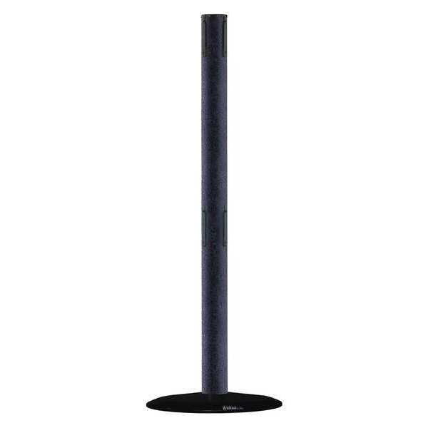 Receiver Post, 38 In H, Black Wrinkle