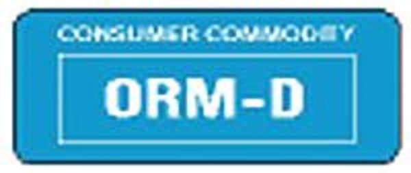 Label, ORM-D-Air, PK500