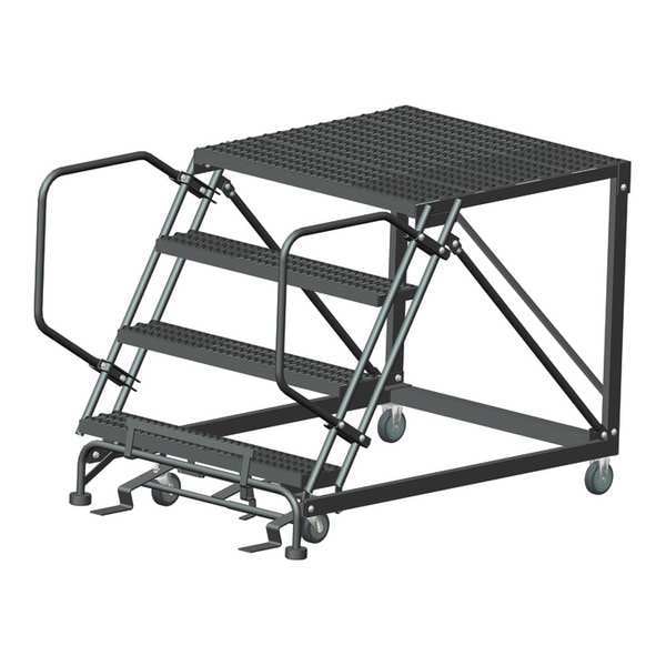 Roll Work Platform, Steel, Single, 40 In.H