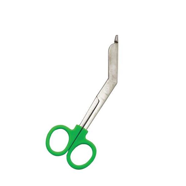 Colorband Scissor, 5-1/2 In. L, Red, Steel