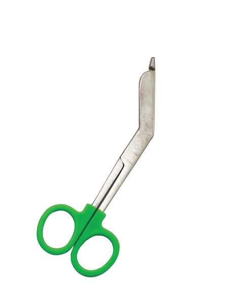 Colorband Scissor, 5-1/2 In. L, Yllow, Stel