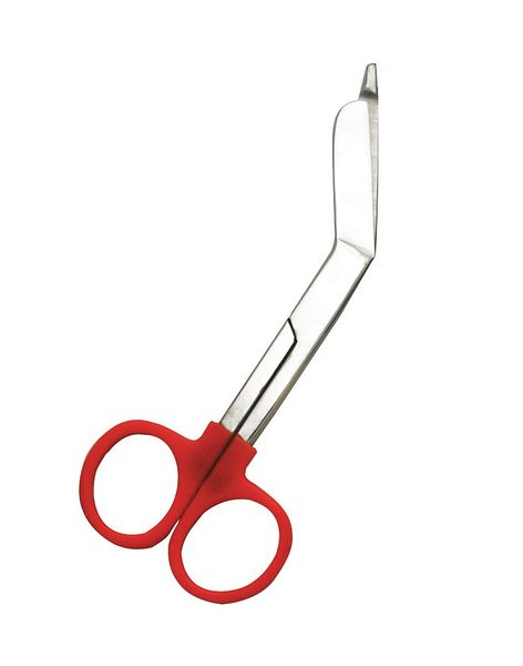 Colorband Scissor, 5-1/2 In. L, Ornge, Stel