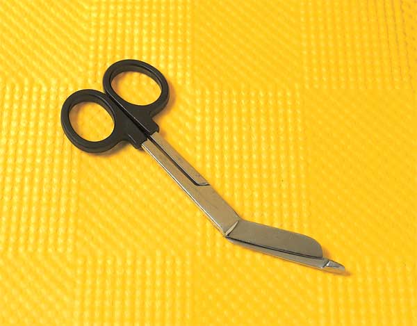 Colorband Scissor, 5-1/2 In. L, Gren, Steel