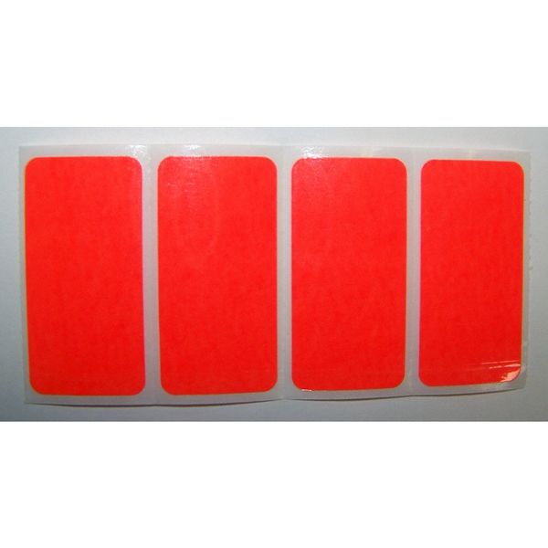 Self-Laminating Label, 1x2 In., PK500, 6994R
