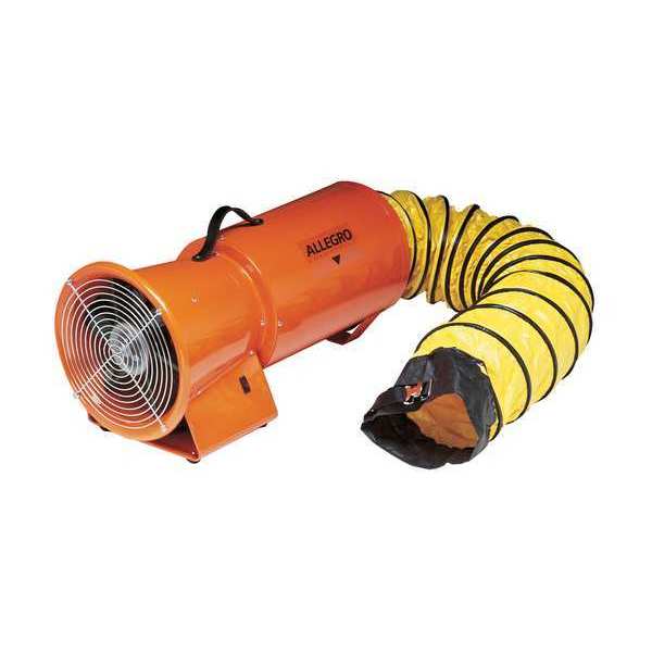 Blower Ducting, 25 ft., Black/Yellow