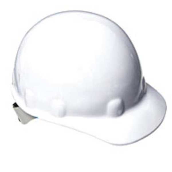 Front Brim Hard Hat, Type 1, Class E, Ratchet (8-Point), White