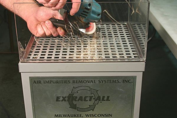 Portable Down Draft Collector