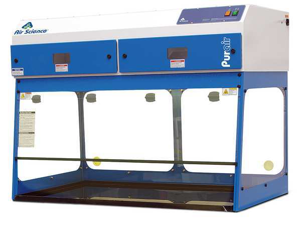Ductless Fume Hood, Steel, 48 in W x 35 in H