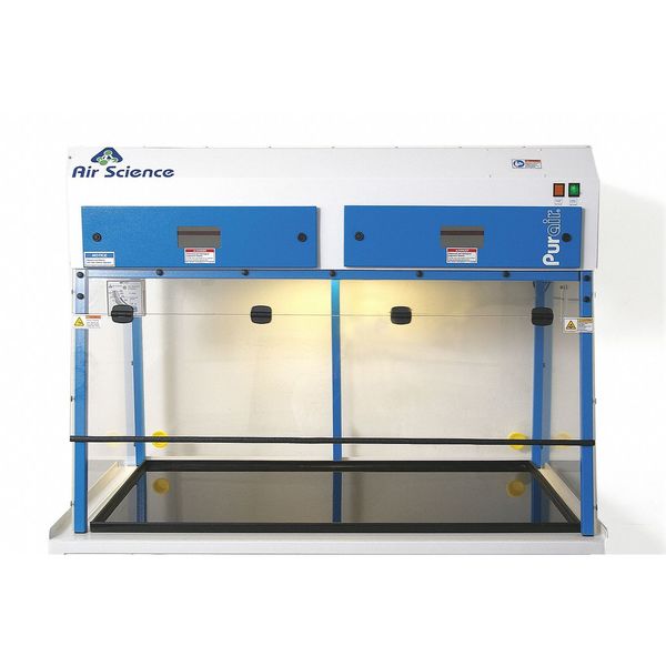 Ductless Fume Hood, Steel, 48 in W x 35 in H