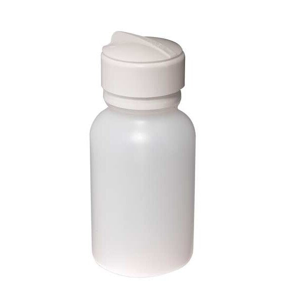 Wide Mouth Bottle, 8 oz., Swing Lid