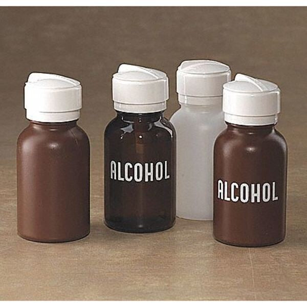 Wide Mouth Bottle, 8 oz., Swing Lid