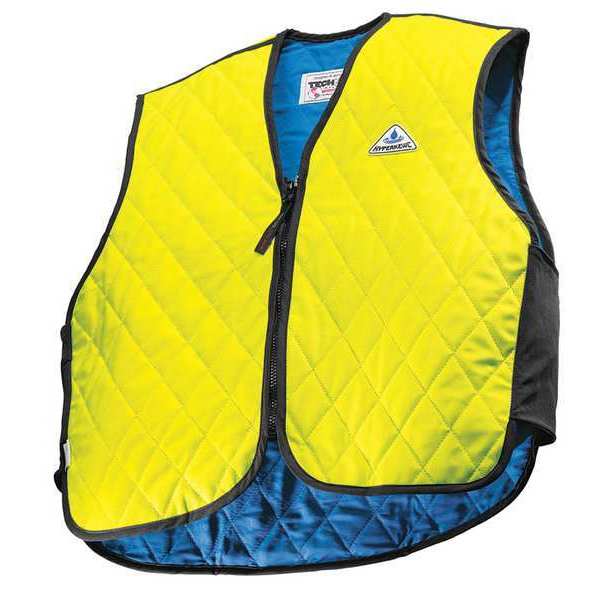 Large Cooling Vest, Hi-Vis Lime