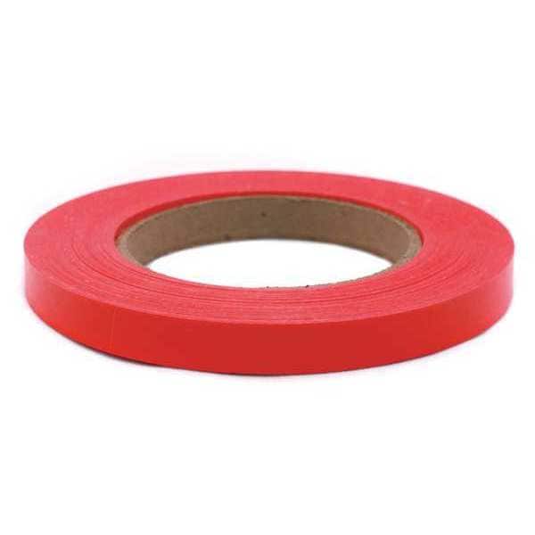 Carton Tape, Paper, Red, 1/2 In. x 60 Yd.