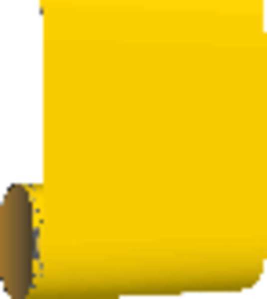 Pipe Marker, (Blank), Yellow, 41596