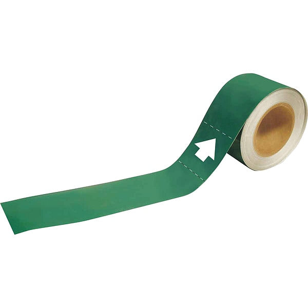 Pipe Marker, Blank, 1 In.H, 20484