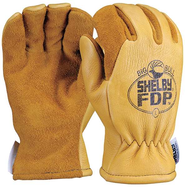 Firefighters Gloves, S, Lthr, PR