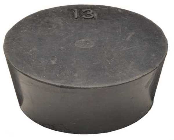 Stopper, 25mm, Black, PK4
