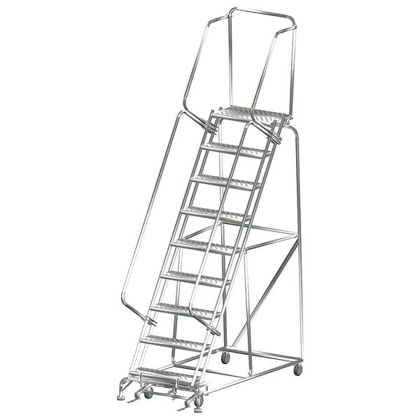 Lockstep Roll Ladder, T304 Steel, 90 in.H