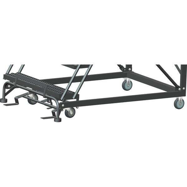Roll Work Platform, Steel, Single, 40 In.H