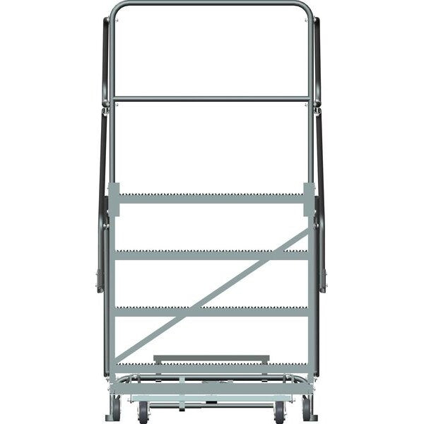Roll Work Platform, Steel, Single, 40 In.H