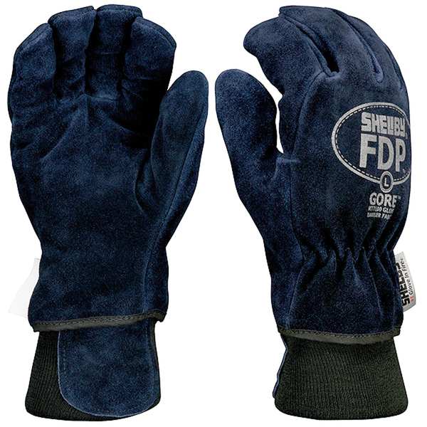 Firefighters Gloves, XL, Cowhide Lthr, PR