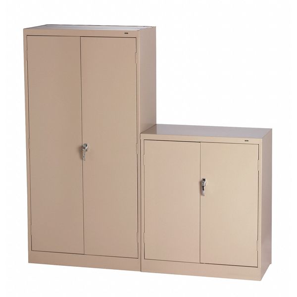 24 ga. Steel Storage Cabinet, 36 in W, 72 in H