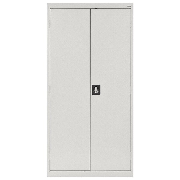 20/22 ga. ga. Steel Storage Cabinet, 36 in W, 72 in H, Stationary
