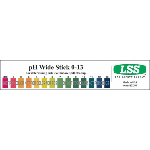 pH Wide Sticks, 9x1, PK25
