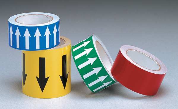 Banding Tape, Yellow, 2 In. W, LB24654Y