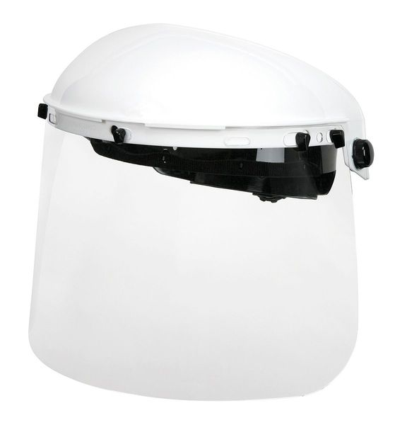 Ratchet Faceshield Assembly, 8x15 1/2in