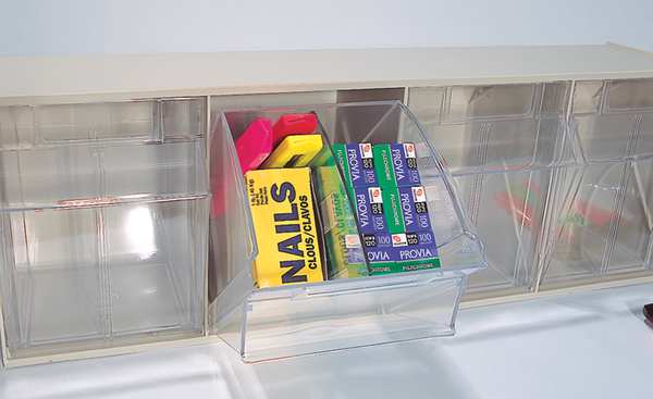 Bins, 1 Tip Out, Ivory