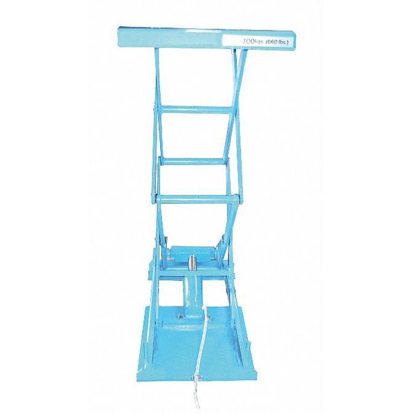 Scissor Lift Table, 660 lb. Cap, 110V, 20