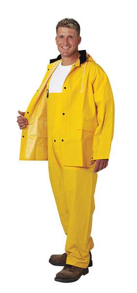 Open Road PVC 3 piece Suit Yel
