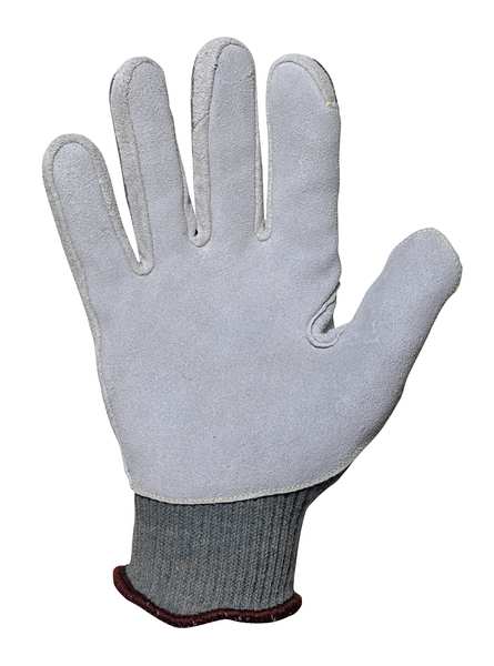 Activarmr Cut-Resistant Gloves, A5 Cut Level, Goatskin Leather Palm, Medium (Size 8), 1 Pair