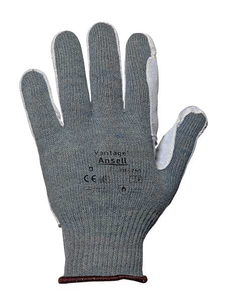 Activarmr Cut-Resistant Gloves, A5 Cut Level, Goatskin Leather Palm, Medium (Size 8), 1 Pair