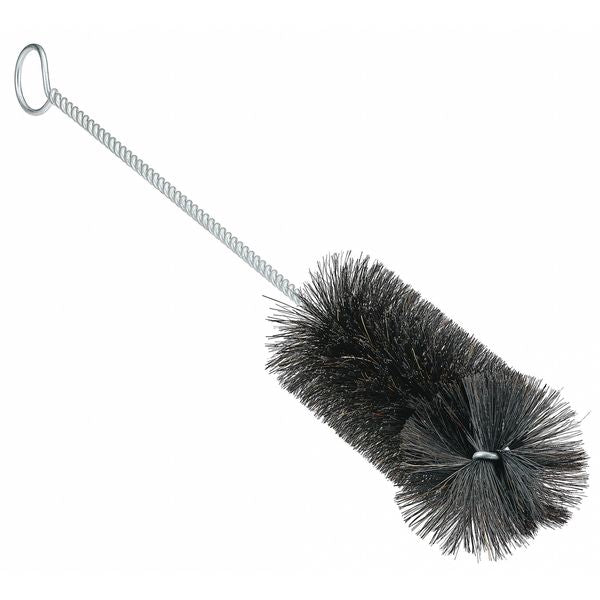 Radial End Brush, 5 in L Brush, Black, 13 in L Overall